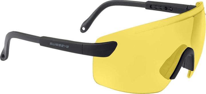 Окуляри балістичні Swiss Eye Defense Yellow (жовте скло, чорна оправа) - зображення 1