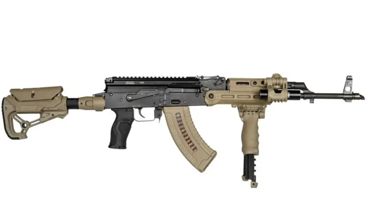 Рукоятка пистолетная FAB Defense Gradus Tan для АК74, АКС, АК47, АКМ, Сайга - Фото 4 Рукоятка пистолетная FAB Defense Gradus Tan для АК74, АКС, АК47, АКМ, Сайга - изображение 4