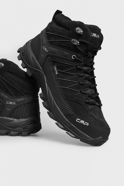 Трекінгові черевики CMP RIGEL MID TREKKING SHOE WP 43 Чорний 3Q12947-72YF - Фото 4 Трекінгові черевики CMP RIGEL MID TREKKING SHOE WP 43 Чорний 3Q12947-72YF - изображение 4