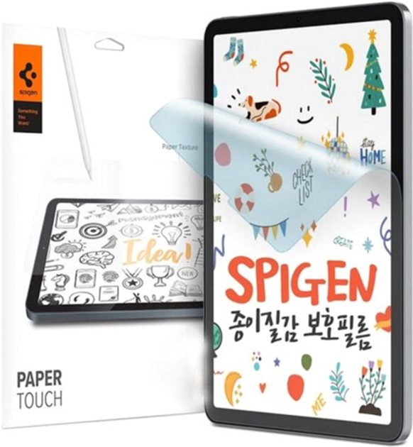 Folia ochronna Spigen Paper Touch do Apple iPad Pro 12.9" 2020/2021/2022 (8809756647680) - obraz 1