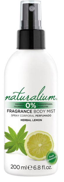 Rozpylać do ciała Naturalium Herbal Lemon Fragrance Body Mist 200ml (8436551471143) - obraz 1