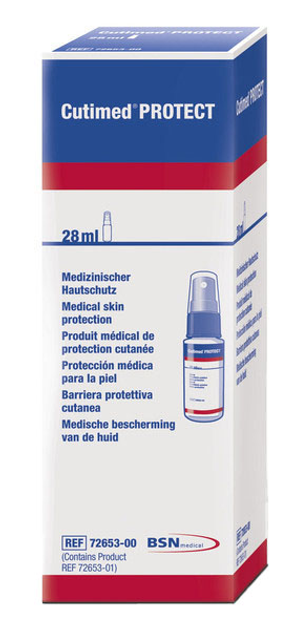 Спрей для тіла Bsn Medical Cutimed Protect Film Захисний 28 мл (4042809386349) - зображення 1