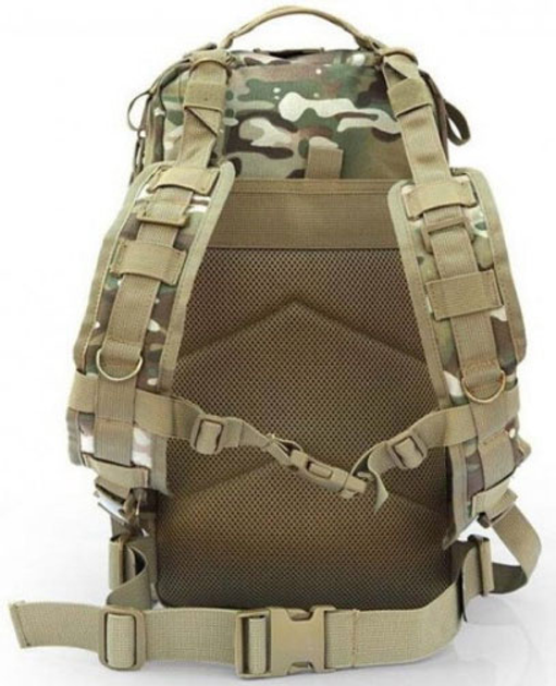 Тактичний штурмовий рюкзак EasyFit EF-2809 триденний 35 л Мультикам (56002838) - зображення 2
