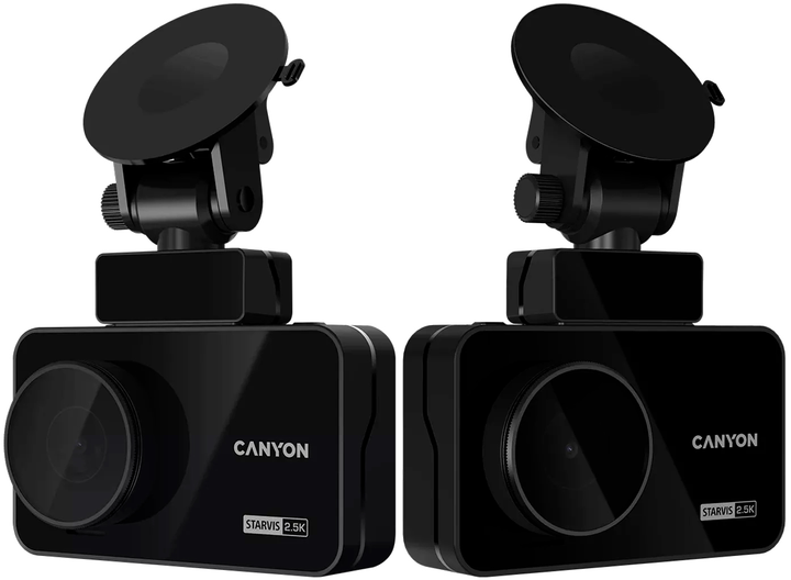 Відеореєстратор CANYON CND-DVR25 GPS WQHD, Wi-Fi, GPS Black (CND-DVR25GPS) - зображення 6