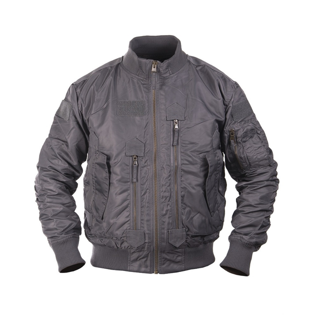 Куртка демісезонна Sturm Mil-Tec US Tactical Flight Jacket Urban grey S (10404608) - зображення 1