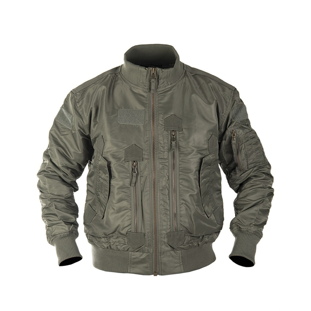 Куртка демісезонна Sturm Mil-Tec US Tactical Flight Jacket Olive S (10404601) - зображення 1