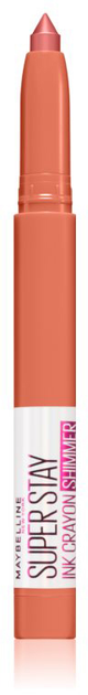 Błyszcząca szminka Maybelline Superstay Ink Crayon Shimmer 190-Blow The Candle 1.5g (30148000) - obraz 1