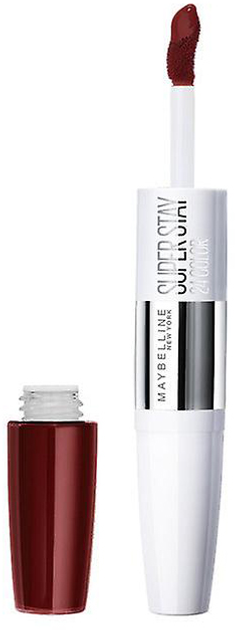 Błyszcząca szminka Maybelline Superstay 24 2-Step Liquid Lispstick Makeup 542 Cherry Pie 5ml (3600530695928) - obraz 2
