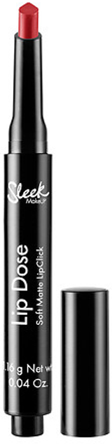 Lśniący szminka Sleek Lip Dose Soft Matte Lipclick Disruptive 3.5g (5029724155211) - obraz 1