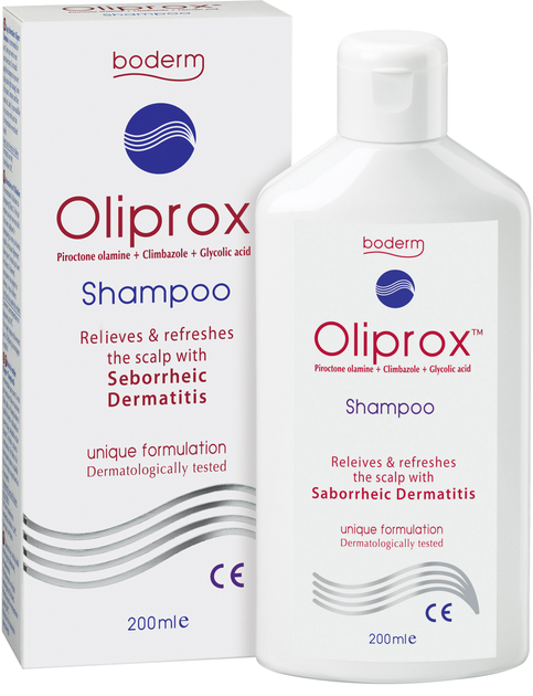 Szampon przeciwłupieżowy Boderm Oliprox Shampoo 200 ml (5200375300421) - obraz 1