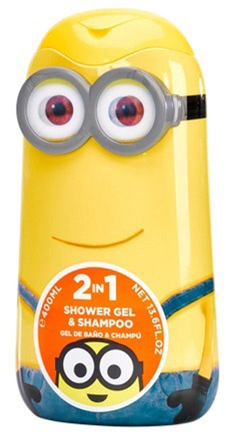 Шампунь-гель для душу Disney Minions Shower Gel And Shampoo 400 мл (663350062854) - зображення 1