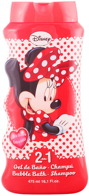 Очищувальний шампунь для волосся Disney Minnie Shower Gel And Shampoo 475 мл (8412428012510) - зображення 1