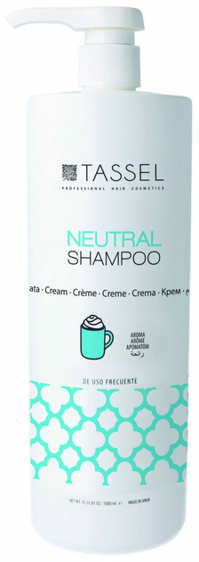 Kremowy szampon do włosów Tassel Neutral Shampoo Nata 1000 ml (8423029092986) - obraz 1