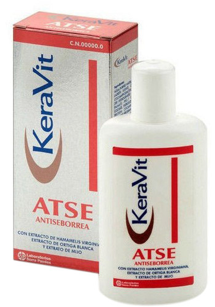Szampon od łupieżu Keravit Atse Shampoo Antiseborreico 200 ml (8470002006270) - obraz 1