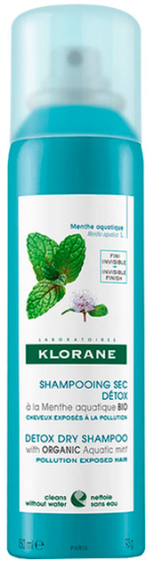 Szampon detoksykujący Klorane Mint Dry Detox Shampoo 50 ml (3282770207521) - obraz 1