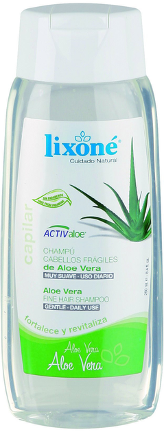 Szampon do włosów Lixone Aloe Vera Fine Hair Shampoo 250 ml (8411905008596) - obraz 1