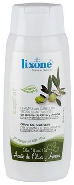 Szampon do włosów Lixone Olive Oil And Oatmeal Shampoo 250 ml (8411905021007) - obraz 1