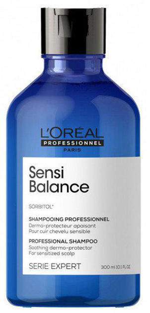 Szampon do wrażliwej skóry głowy L’Oreal Professionnel Paris Sensi Balance Shampoo Soothing Dermo-Protector 300 ml (3474636974085) - obraz 1