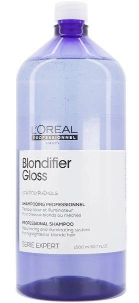 Шампунь для зволоження волосся L'Oreal Paris Blondifier Gloss Shampoo 1500 мл (3474636975662) - зображення 1