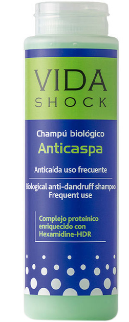 Шампунь від випадіння волосся Luxana Vida Shock Anticalda Shampoo Anticaspa 300 мл (8414152460124) - зображення 1