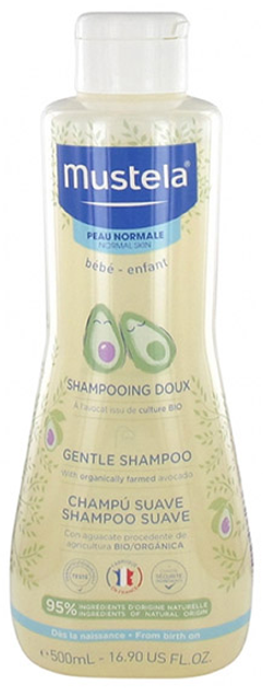 Шампунь для всіх типів волосся Mustela Doux Shampoo 500 мл (3504105036133) - зображення 1