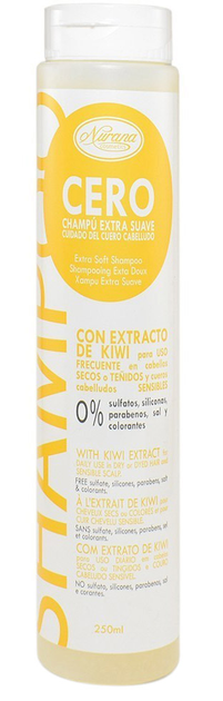 Шампунь для догляду за шкірою голови Nurana Zero Shampoo 250 мл (8422246500021) - зображення 1