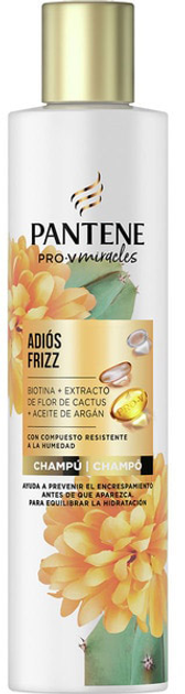 Szampon do wygładzania włosów Pantene Pro-V Miracle Adios Frizz Champo 225 ml (8006540051290) - obraz 1