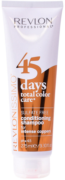 Szampon do włosów Revlon Professional Revlonissimo 45 Days Conditioning Shampoo Intense Coppers 275 ml (8432225091501) - obraz 1