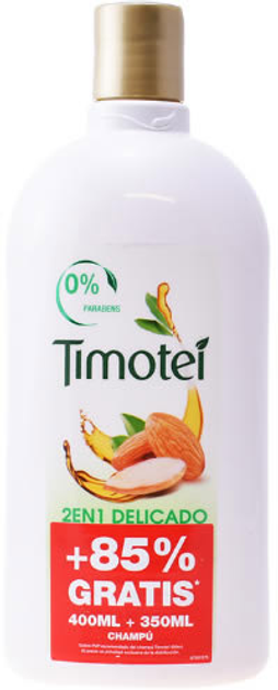 Szampon Timotei Sweet Almond Oil Shampoo 750 ml (8710908043352) - obraz 1