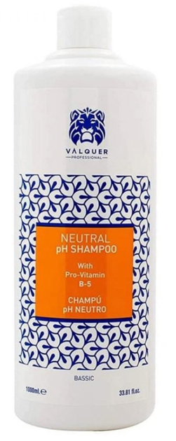Нейтральний шампунь для волосся Valquer PH Neutral Shampoo 1000 мл (8420212382183) - зображення 1