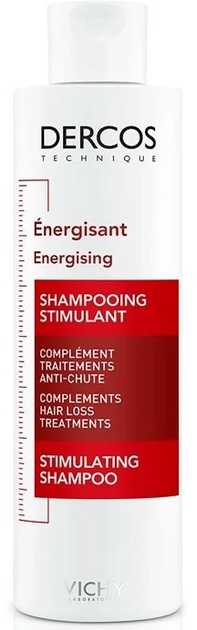 Szampon tonizujący Vichy Dercos Anti-Fall Stimulating Shampoo 200 ml (8431567376680) - obraz 1