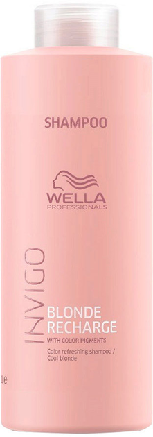 Szampon odświeżający kolor Wella Professionals Invigo Blonde Recharge Color Refreshing Shampoo 1000 ml (8005610642796) - obraz 1