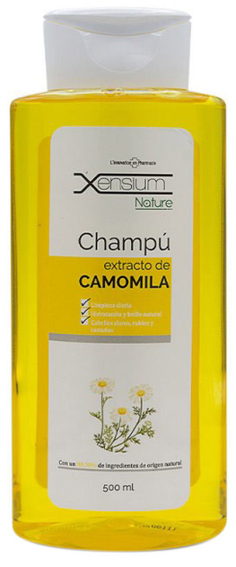 Шампунь для очищення волосся Xensium Nature Champo Extracto De Camomila 500 мл (8436556086397) - зображення 1