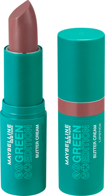 Rozetka.pl | Matowa szminka Maybelline Green Edition Buttercream Lipstick  Lippenstift 3.4g Nr. 011 - Glacier (30145276) – kupuj z dostawą na terenie  Polski