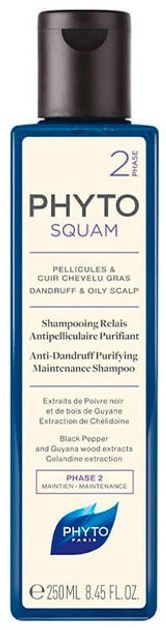 Набір шампунів від лупи Phyto Squam Purifying Shampoo 2 x 250 мл (3701436908751) - зображення 1