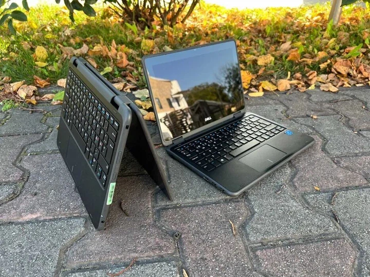 Нетбук Dell Latitude 3190 2-in-1 / 11.6" (1920x1080) IPS Touch / Intel Pentium Silver N5030 (4 ядра по 1.1 - 3.1 GHz) / 4 GB DDR4 / 256 GB SSD M.2 / Intel UHD Graphics 605 / WebCam / Windows 10 Lic б/у - изображение 5