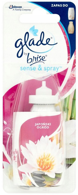 Wkład do odświeżacza powietrza Glade by Brise Sense & Spray Ogród japoński 18 ml (5000204539523) - obraz 1