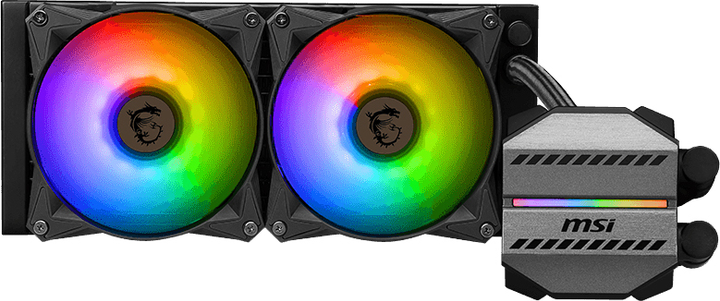 Система жидкостного охлаждения MSI MAG CoreLiquid M240 ARGB Black (306-7ZW4R14-813) - изображение 1