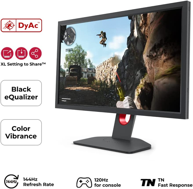 Монітор 24" BenQ Zowie XL2411K (9H.LJPLB.QBE) - зображення 5