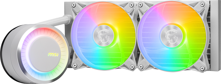 Chłodzenie wodne MSI MAG CoreLiquid E240 ARGB White (306-7ZW5E21-C24) - obraz 6