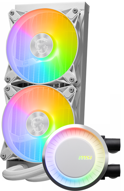 Chłodzenie wodne MSI MAG CoreLiquid E240 ARGB White (306-7ZW5E21-C24) - obraz 7