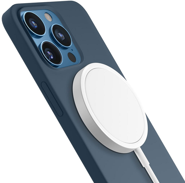 Etui plecki 3MK Hardy Case z MagSafe do Apple iPhone 15 Pro Max Royal blue (5903108527422) - obraz 2