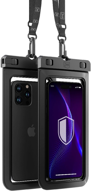 Водонепроницаемый чехол 3MK Hydro Case для Apple iPhone 13 Pro Прозорий (5903108517621) - зображення 3