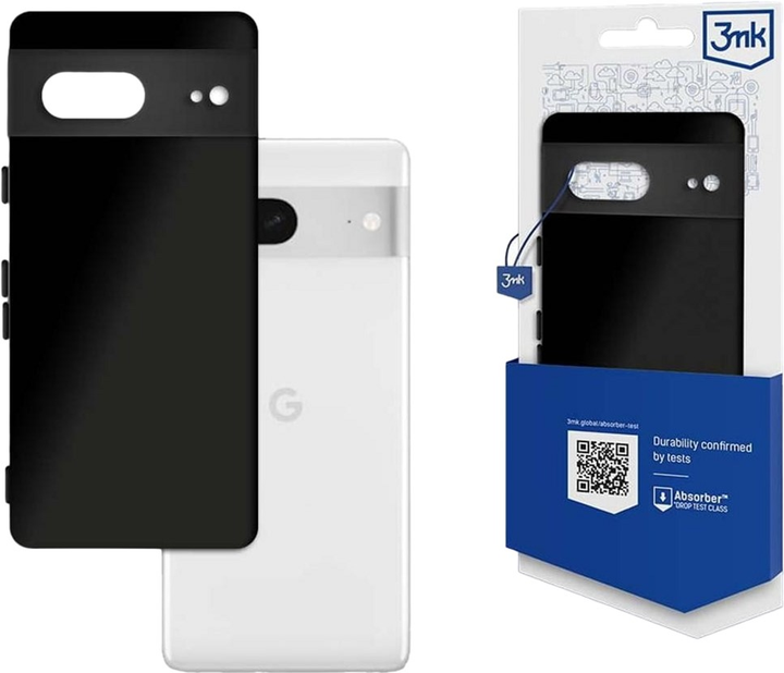 Панель 3MK Matt Case для Google Pixel 8 5G Чорний (5903108521451) - зображення 1