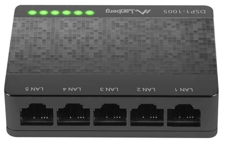 Комутатор Lanberg DSP1-1005 (DSP1-1005) - зображення 3