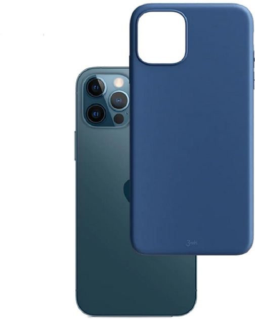 Etui plecki 3MK Matt Case do Apple iPhone 12/12 Pro Blueberry (5903108313322) - obraz 3