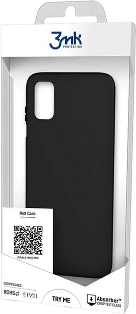 Etui plecki 3MK Matt Case do Motorola Moto G Stylus 2022 Black (5903108462907) - obraz 2