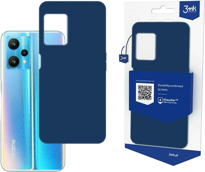 Панель 3MK Matt Case для Realme 9 Pro Чорниця (5903108468688) - зображення 1