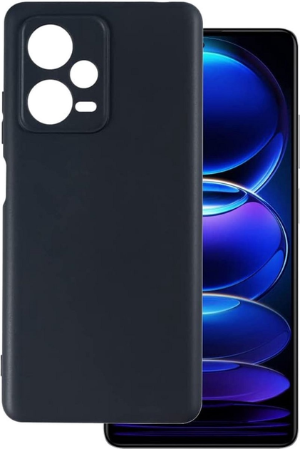 Панель 3MK Matt Case для Xiaomi Redmi Note 12 Pro+ Чорний (5903108520287) - зображення 3