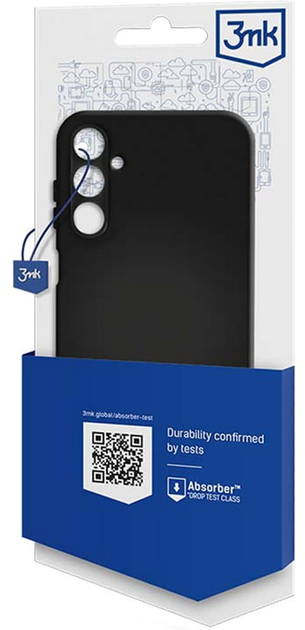 Etui plecki 3MK Matt Case do Samsung Galaxy M14 Black (5903108519373) - obraz 3